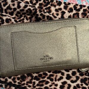 Coach Metallic Gold Wallet